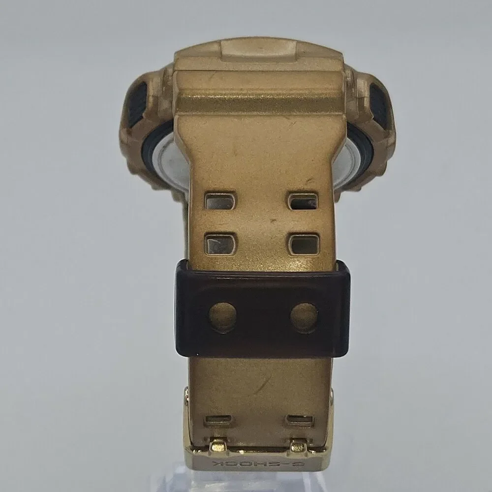 Casio G-Shock GA-110GD-9B Gold Black Mens Analog Digital Watch 5146 Tested